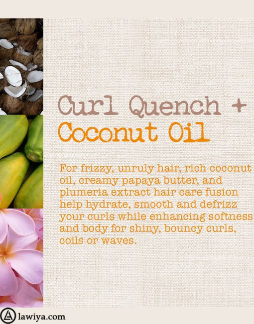 شامپو روغن نارگیل مائویی برای موهای فر ، ضخیم و مجعد Coconut Oil
