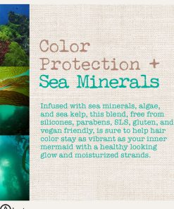 شامپو مواد معدنی دریایی مائویی آبرسان و تثبیت موهای رنگ شده Sea Minerals