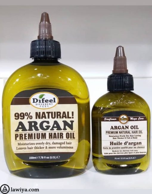 روغن آرگان Difeel Premium مرطوب کننده موهای خشک و صاف230 میل
