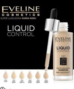 کرم پودر اولاین مدل Evelin Cosmetics Liquid Control حجم 32 میل