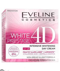 کرم روز روشن کننده وایت پرستیژ اولاین Eveline White Prestige 4D