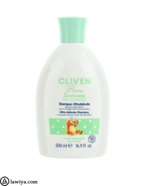 شامپو بچه بسیار ملایم کلیون Cliven Ultra Delicate Shampoo 500ml