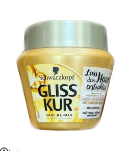 ماسک موی تغذیه کننده گلیس کور اصل مدل Gliss Kur Ultimate Oil Elixir