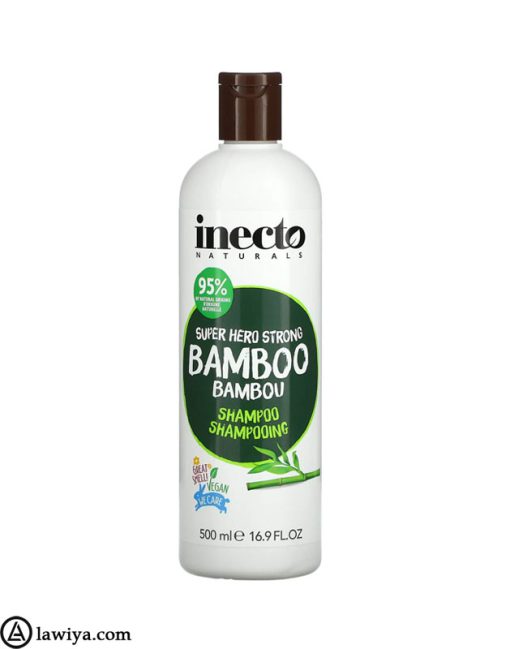 شامپو تقویت کننده مو عصاره بامبو اینکتو اصل انگلیس Inecto Bamboo Shampoo1