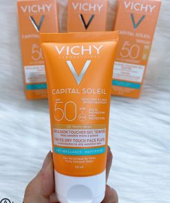 کرم ضد آفتاب رنگی ویشی BB برای پوست حساس اصل Vichy Capital Soleil Bb Dry Touch spf 503