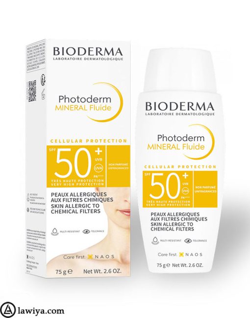 ضدآفتاب فتودرم مینرال بایودرما اصل فرانسه | Bioderma Photoderm Mineral Fluid SPF 501