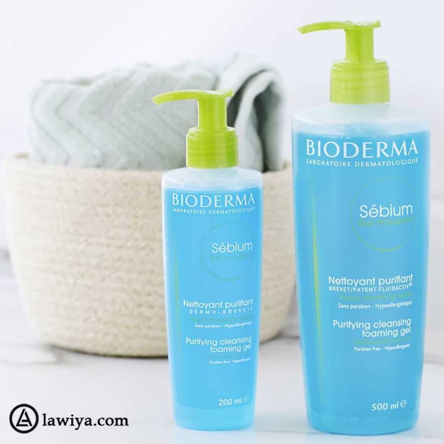 Bioderma - Sébium Foaming Gel - Face and Body Cleanser - Makeup Remover Cleanser - Face Wash for Combination to Oily Skin