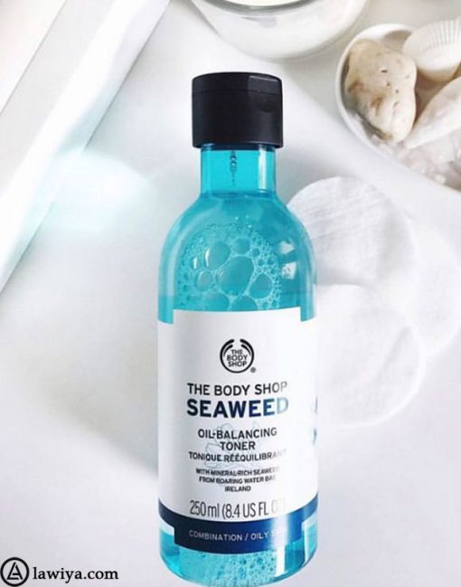 تونر سیوید بادی شاپ اصل انگلیس متعادل کننده چربی پوست | Seaweed Oil Balancing Toner4