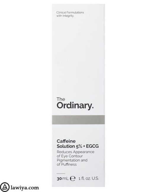 سرم دور چشم ضد تیرگی و پف کافئین ۵% اوردینری اصل کانادا The Ordinary Caffeine Solition 5%+EGCG3