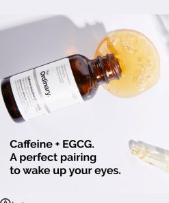 سرم دور چشم ضد تیرگی و پف کافئین ۵% اوردینری اصل کانادا The Ordinary Caffeine Solition 5%+EGCG7
