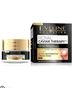 کرم ضد چروک اولاین مدل رویال اصل فرانسه_ EVELINE Royal caviar therapy2