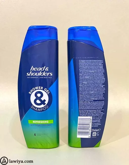 شامپو سر و بدن هد اند شولدرز مدل refreshing اصل آلمان Head and Shoulders refreshing shampoo5