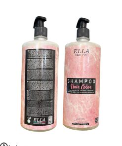 شامپو کراتینه موهای رنگ شده الا ساخت ایتالیا_ Ella hair pro hair color shampoo