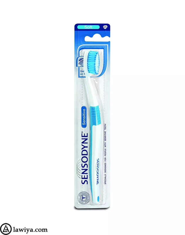 مسواک سنسوداین مدل sensitive سری Soft اصل انگلیس _ Sensodyne toothbrush Sensitive soft model