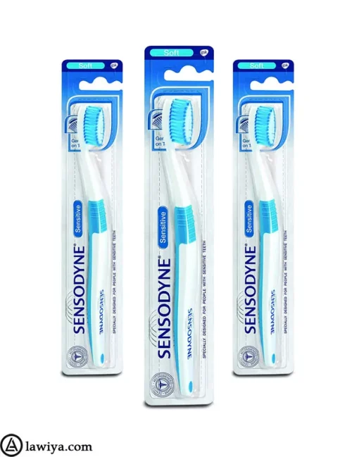 مسواک سنسوداین مدل sensitive سری Soft اصل انگلیس _ Sensodyne toothbrush Sensitive soft model3