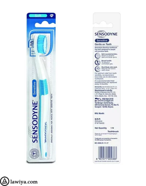 مسواک سنسوداین مدل sensitive سری Soft اصل انگلیس _ Sensodyne toothbrush Sensitive soft model4