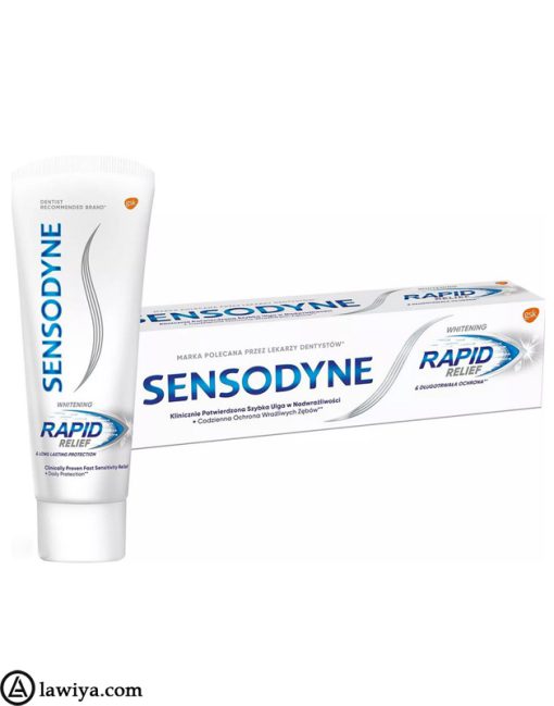 Sensodyne whitening rapid 2