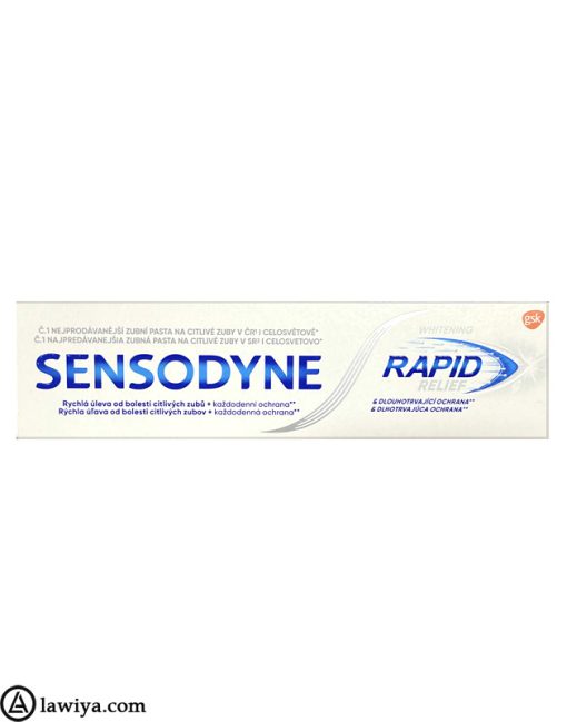 Sensodyne whitening rapid 4