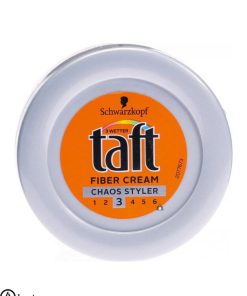 کرم حالت دهنده مو فیبر تافت مدل Chaos Styler اصل المان - Taft Fiber Cream Chaos Styler