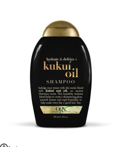شامپو ضد وز حاوی نرم کننده کوکوی او جی ایکس اصل انگلیس-OGX, Shampoo, Hydrate & Defrizz Kukuí Oil-lawia2