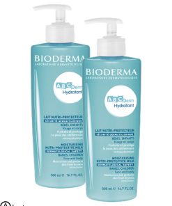 کرم آبرسان و مرطوب کننده کودک بایودرما 500 ml اصل فرانسه - bioderma laboratoire dermatologique abcderm hydratant 500 ml