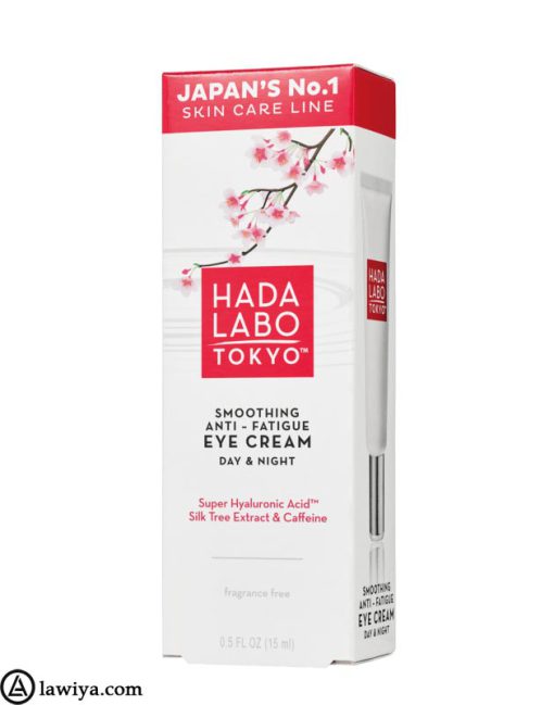 کرم دور چشم هادا لابو توکیو اصل آمریکا ضد چروک و خستگی 15 میل - Hada Labo Tokyo Smoothing Anti - Fatigue Eye Cream Day and Night