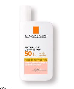 کرم ضد آفتاب لاروش پوزای رنگی مدل Anthelios SPF 50 اصل فرانسه 50 میل - LA ROCHE POSAY ANTHELIOS UVMUNE 400 INVISIBLE TINTED FLUID SPF50+ SUN CREAM 50ML