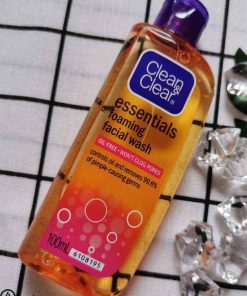 شوینده صورت کلین اند کلیر مدل Essentials اصل آلمان 100 میل - clean and clear essentials foaming facial wash 100 ml