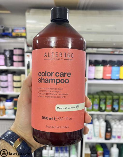شامپو color care آلترگو مراقبت از موهای رنگ شده اصل و اورجینال ایتالیا3
