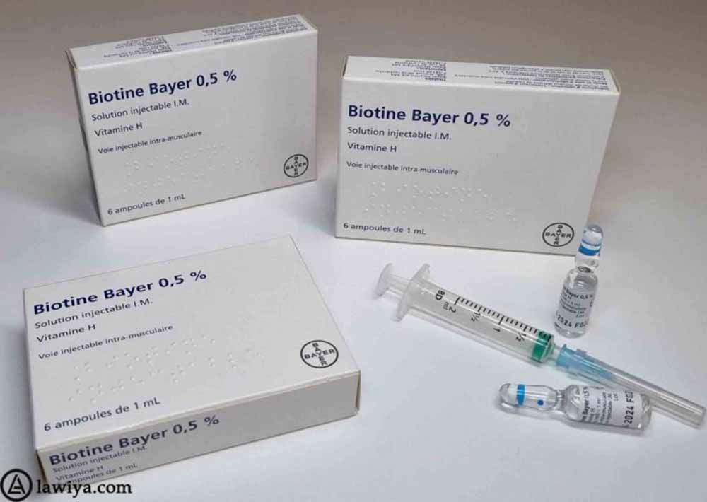The effects of Bayer's biotin ampoule on hair loss