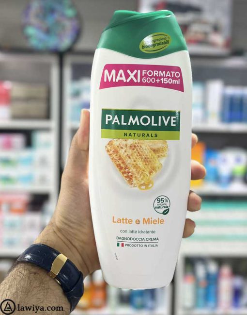 شامپو بدن شیر و عسل پالمولیو اصل ایتالیا| Palmolive latte e miele