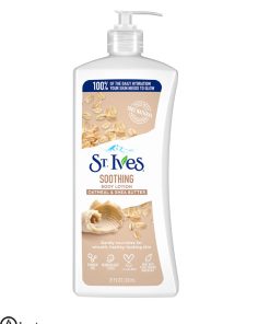 لوسیون بدن صاف کننده جو دوسر و کره شیا سینت ایوز اصل آمریکا | st ives smoothing body lotion oatmeal and shea butter