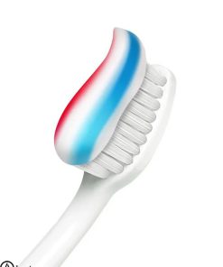 خمیر دندان پمپی آکوافرش سه کاره اصل انگلیس 100 میل - aquafresh fresh and minty toothpaste pump 100ml