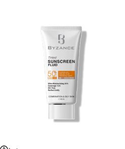 ضد آفتاب رنگی بیزانس مناسب پوست خشک | Byzance colored sunscreen suitable for dry skin spf 50