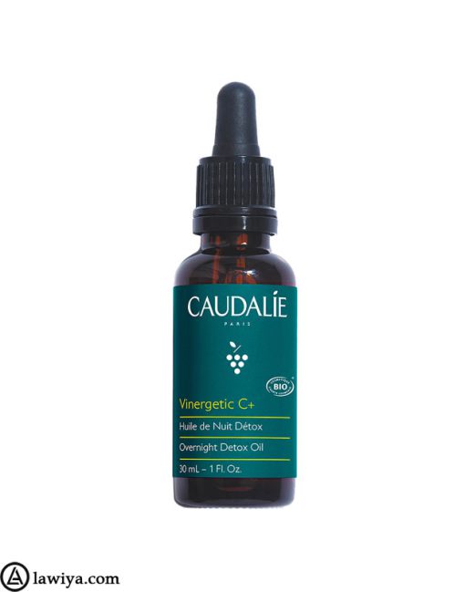 سرم شب کدلی حاوی ویتامین C و روشن کننده اصل فرانسه-Caudalie Vinergetic C+ Overnight Detox Oil 30ml