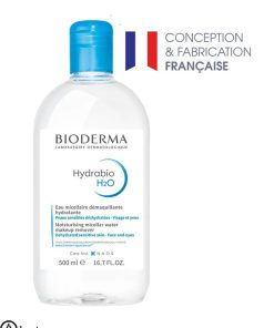 محلول پاک کننده آرایش بایودرما اصل فرانسه - Bioderma Hydrabio H2O Solution Micellaire 500ml