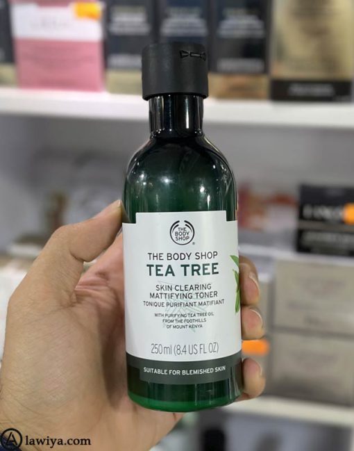 ژل شستشوی درخت چای بادی شاپ 250 میل اصل انگلیس - The Body shop Tea Tree Skin Clearing 250 ml