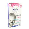 چسب‌ پاک کننده بینی ویت اصل فرانسه مدل Charcoal زغالی بسته 6عددی | Veet Deep Cleansing Nose Strips Charcoal
