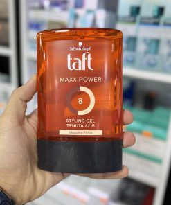 ژل حالت دهنده مو مکس پاور اصل ایتالیا 300میل | Schwarzkopf taft maxx power gel