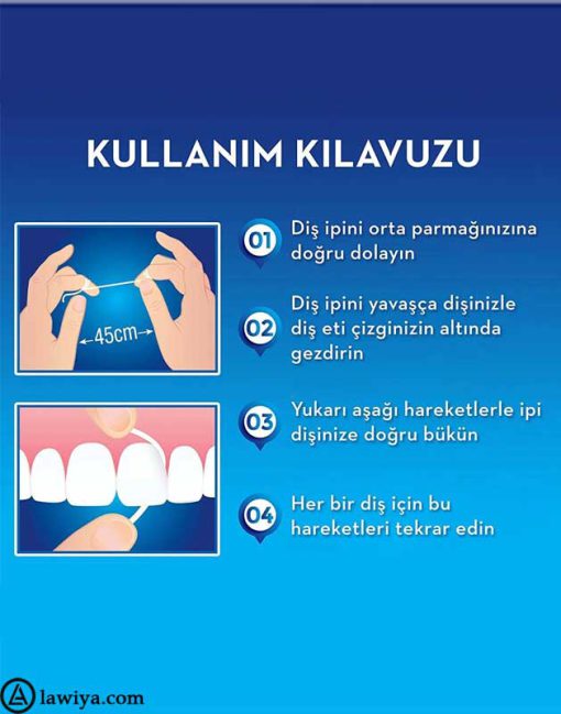 نخ دندان پرو اکسپرت اورال بی اصل آمریکا مخصوص دندان های حساس5