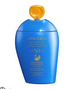 کرم ضد آفتاب صورت بدن شیسیدو مدل Expert با SPF50 اصل فرانسه - Shiseido Expert Sun Protector Lotion with SPF50+ 150 ml