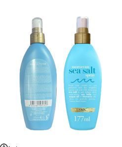 اسپری حالت دهنده او جی ایکس اصل آمریکا تقویت کننده و ویتامینه نمک 177 میل | ogx texture+ moroccan sea salt wave spray