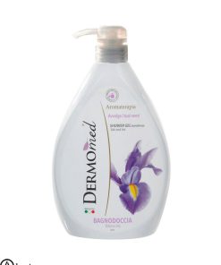 شامپو بدن درمومد عصاره گل زنبق و تالک اصل ایتالیا - Dermomed Bath & Shower Gel Iris 1000ml