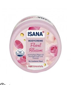 کرم بدن زنانه آیسانا 500 میل اصل آلمان - ISANA Body Cream Floral Blossom