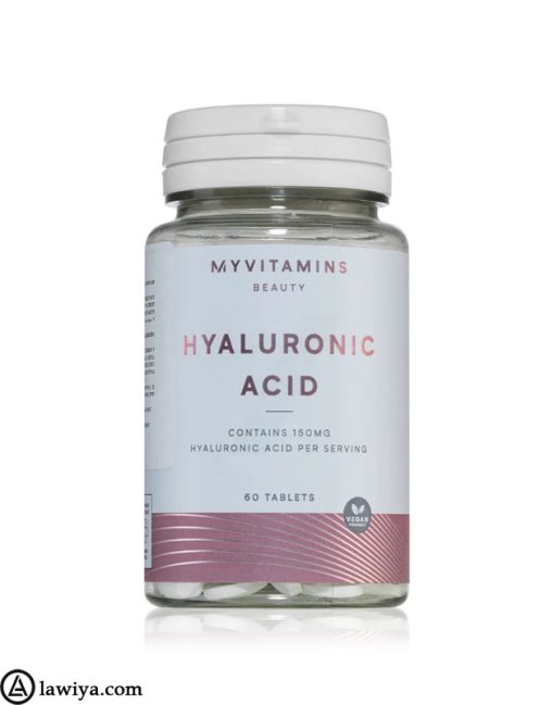 قرص هیالورونیک اسید مای ویتامینز ۶۰ عددی اصل انگلیس | MyVitamins Hyaluronic Acid 60 tablets