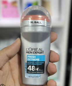 دئودورانت رولی فرش اکستریم لورال اصل فرانسه | L'Oréal Paris Men Expert 50ml Deo Roll-On Fresh Extreme 50 ml
