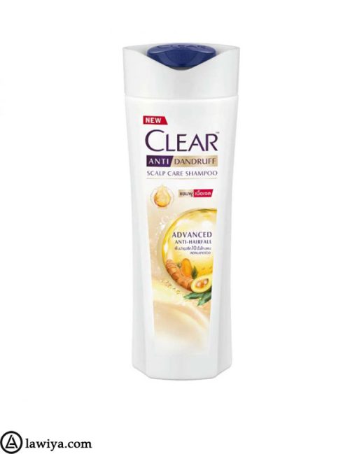 شامپو ضد شوره و ریزش کلیر اصل مخصوص بانوان حجم 300 میل|Clear Shampoo Advanced Anti-Hairfall